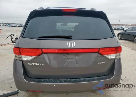 2015 Honda Odyssey Touring из США, поврежденный, VIN 5FNRL5H96FB082857